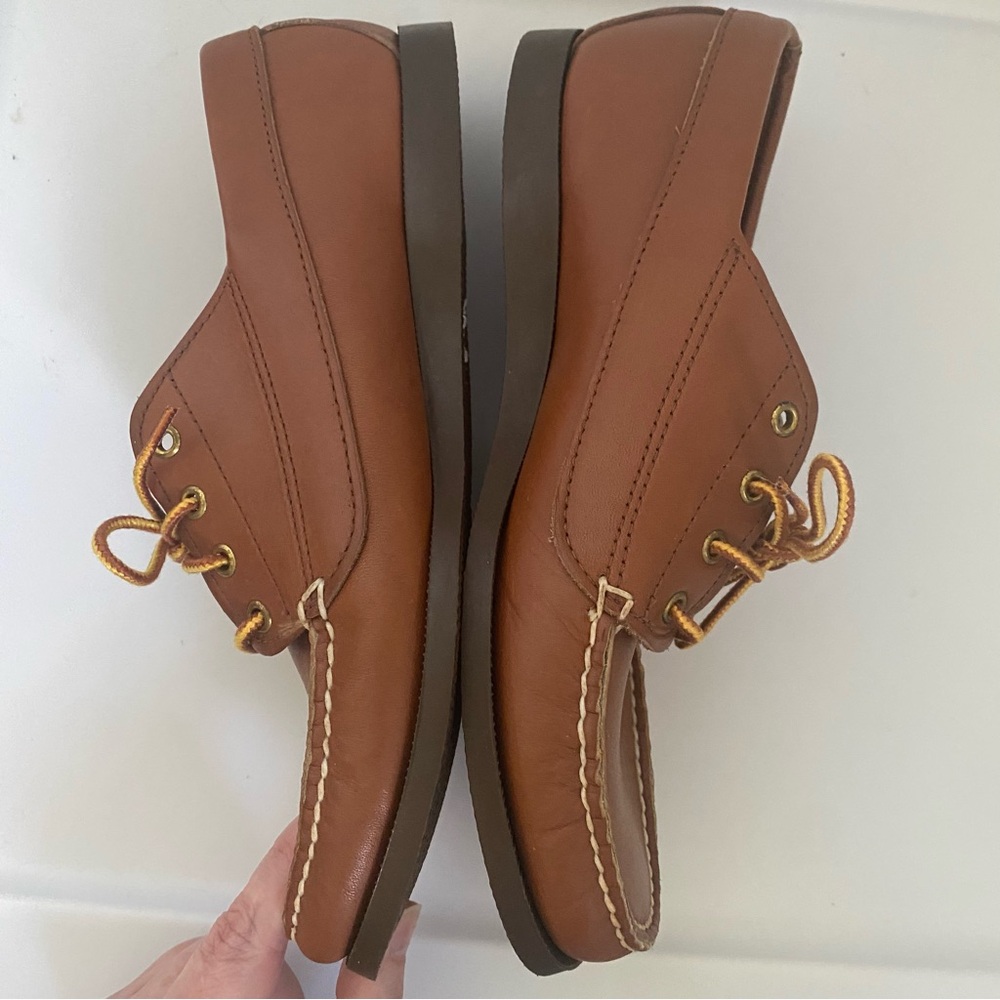 Dexter Leather Blucher Boat Shoes 7.5 - Picture 8 of 11